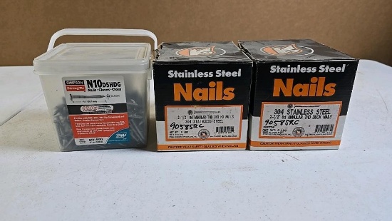 Swan Secure Stainless Steel Nails & Screws, 9055SRC, for Decking and Siding