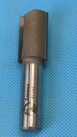 Amana Tool 45445 Router Bit,23/32" Straight Plunge Carbide Tip Bit