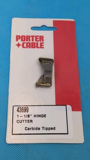 Porter-Cable 43699 Hinge Cutter, 1-1/8", Carbide Tipped
