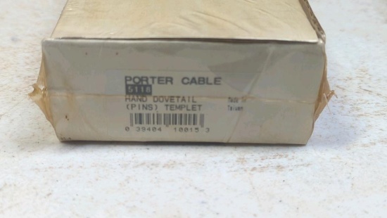 Porter Cable 5118 Hand Dovetail Pins Template