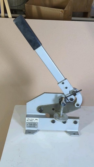 MicroLux 6" Hand Shear, Model 82818, Bench Mount