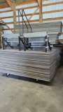 Portable Stage Platforms, Metal Frames, Wood Surfaces, 4'x8' - Over 5,000 Sq. Ft. of Staging Sell...