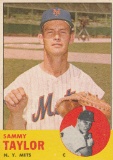 SAMMY TAYLOR 1963 TOPPS CARD #273