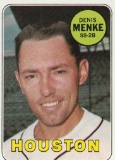 DENIS MENKE 1969 TOPPS CARD #487