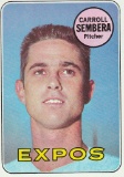 CARROLL SEMBERA 1969 TOPPS CARD #351