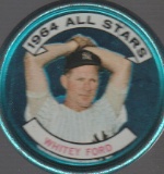 WHITEY FORD 1964 TOPPS ALL-STAR COIN #139