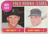 1969 TOPPS CARD #476 RED SOX ROOKIE STARS