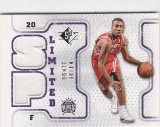 DONTE GREEN 2008/09 SP DUAL JERSEY CARD
