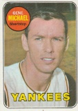 GENE MICHAEL 1969 TOPPS CARD #626