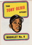TONY OLIVA 1970 TOPPS BOOKLET #8