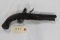 British .69 cal Flintlock Pistol w/inlaids (missing inlay)