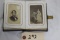 CdV  Photo Album with Engraved Photos of Lincoln and Sherman