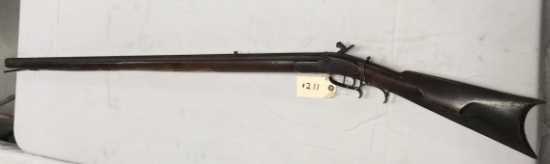 Early Kentucky Full Stock .36 cal Percussion Rifle