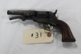 Colt 1849 Pocket Model .32 cal Revolver (missing loading lever latch)