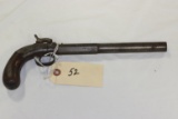 Stocking & Co., Worchester, Mass, .32 cal Boot Pistol