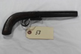 Early Handmade (probable) .32 cal Boot Pistol,