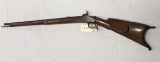 C. G. Haenel, Suhl, Germany, Full Stock .45 cal Target Rifle (rear sight missing)