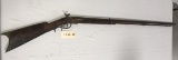 Early Kentucky Full Stock .32 cal Percussion Rifle w/tiger maple stock & barrel signed 