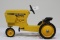 #152 1990 JOHN DEERE 55 PEDAL TRACTOR (PAINTED YELLOW)