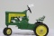 #153 1958 JOHN DEERE 130 4 HOLE PEDAL TRACTOR