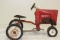 #257 OLD TIN PEDAL TRACTOR (ROUGH)