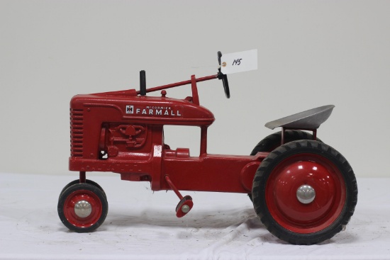 #145 1952 FARMALL M MID-SIZE CLOSED GRILL PEDAL TRACTOR,