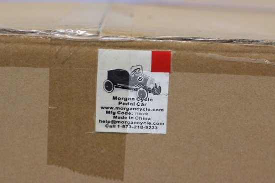 #156 MORGAN CYCLE PEDAL 2114 E CAR (RED & NIB)