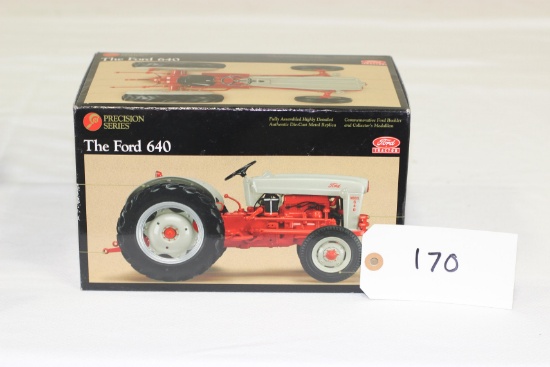 #170 FORD 640 TRACTOR 1/16-SCALE PRECISION SERIES NO. 8 (NIB)