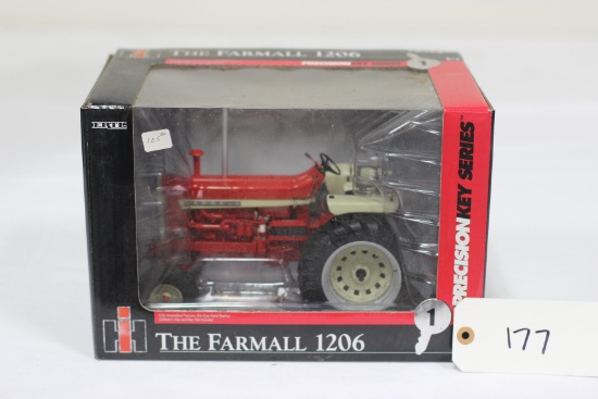 #177 FARMALL 1206 TRACTOR 1/16-SCALE PRECISION KEY SERIES NO. 1 (NIB)