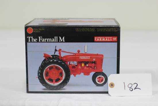 #182 FARMALL M TRACTOR 1/16-SCALE PRECISION SERIES NO. 7 (NIB)