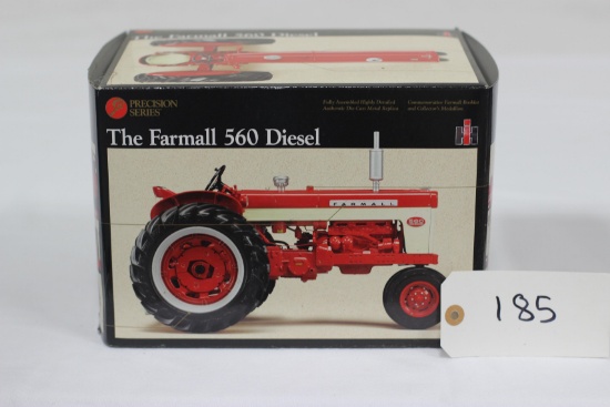 #185 FARMALL 560 DIESEL TRACTOR 1/16-SCALE PRECISION SERIES NO. 19 (NIB)