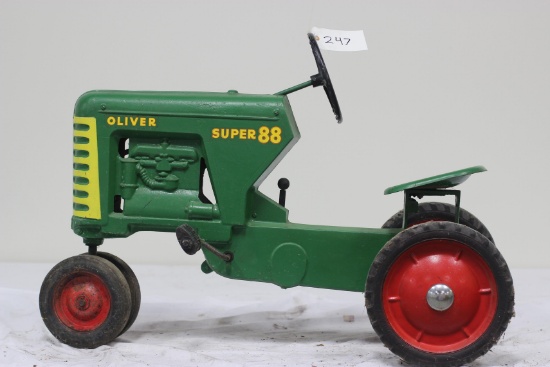 #247 1954 OLIVER SUPER 88 TYPE ONE PEDAL TRACTOR