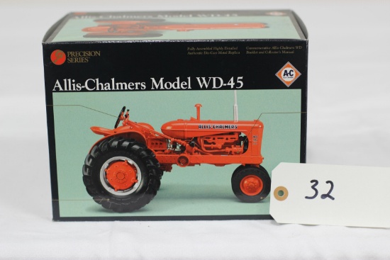 #32 ALLIS-CHALMERS WD 45 TRACTOR 1/16-SCALE PRECISION SERIES NO. 7 (NIB)