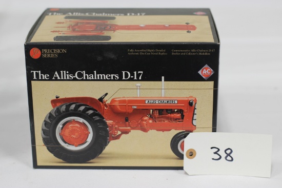 #38 ALLIS-CHALMERS D-17 TRACTOR 1/16-SCALE PRECISION SERIES NO. 6 (NIB)