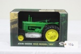 #116 1939 JOHN DEERE BW TRACTOR 1/8-SCALE, SIGNED “JOSEPH L. ERTL” (NIB AND SHIPPING BOX”