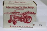 #193 FARMALL 1206 TRACTOR “LAFAYETTE FARM TOY SHOW” EDITION L996 1/16-SCALE (NIB)
