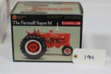 #194 FARMALL SUPER M TRACTOR 1/16-SCALE PRECISION SERIES NO. 8 (NIB, BOX DIRTY)