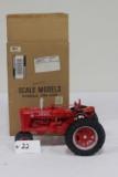 #22 FARMALL MODEL M TRACTOR 1/8-SCALE SIGNED BY “JOSEPH L. ERTL” (HAS BOX)