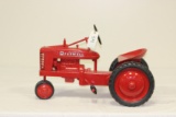 #54 1949 FARMALL H PEDAL TRACTOR WITH OPEN GRILL SMALL TYPE 1 (ORIGINAL FRONT TIRES, & NEW REAR TIRE