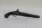 #16-EARLY BRITISH .74 CAL FLINTLOCK PISTOL W/LOCK MARKED W/CROWN & 