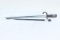 #96-1879 FRENCH BAYONET W/MATCHING SCABBARD