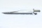 #98-1874 FRENCH BAYONET W/ MATCHING SCABBARD