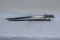 #105-1867 FRENCH BAYONET W/NON-MATCHING SCABBARD