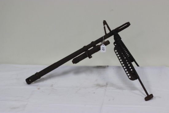 #10-VIETNAM-ERA MACHINE GUN M60 BARREL W/BIPOD