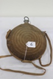 #6-CIVIL WAR-ERA, BULLSEYE CANTEEN, SPOUT MARKED 