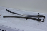 #116-GERMAN CALVARY SWORD W/SCABBARD (REGIMENT MARKED)