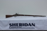 #161-1824 HARPER'S FERRY .74 CAL FLINTLOCK RIFLE