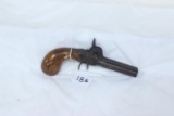 #186-DOUBLE BARREL .44 CAL BOOT PISTOL