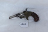 #203-COLT .22 CAL BRASS FRAME REVOLVER