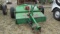 45-4 - 5 FT GREEN ROTARY BUSH HOG (UNMARKED)